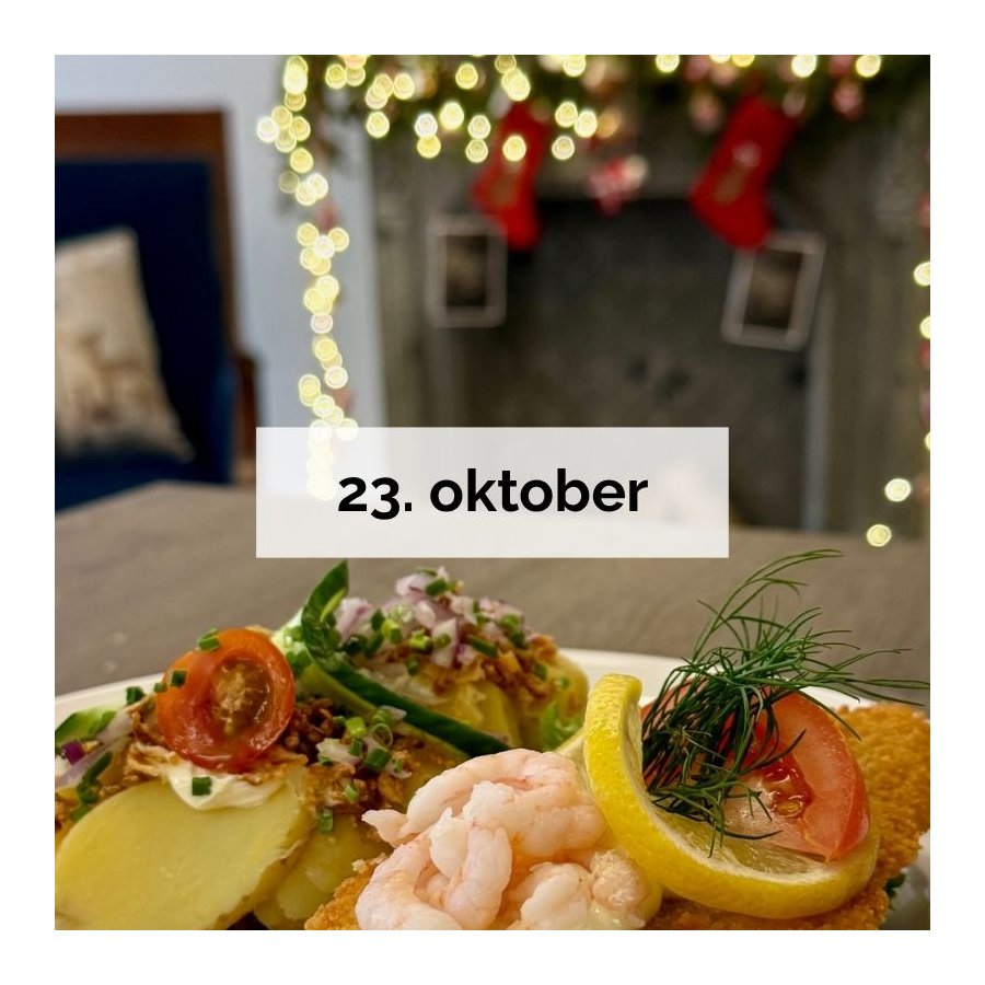 SM�RREBR�D 23. OKTOBER KL. 12 (2 stk. + 1 vand/�l)