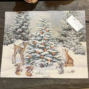 D�KSERVIET SKOVENS DYR 35x45 CM