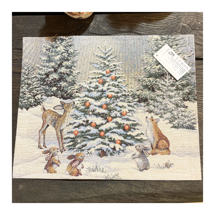 D�KSERVIET SKOVENS DYR 35x45 CM