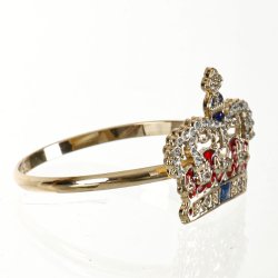 SERVIETRING 5 CM KRONE