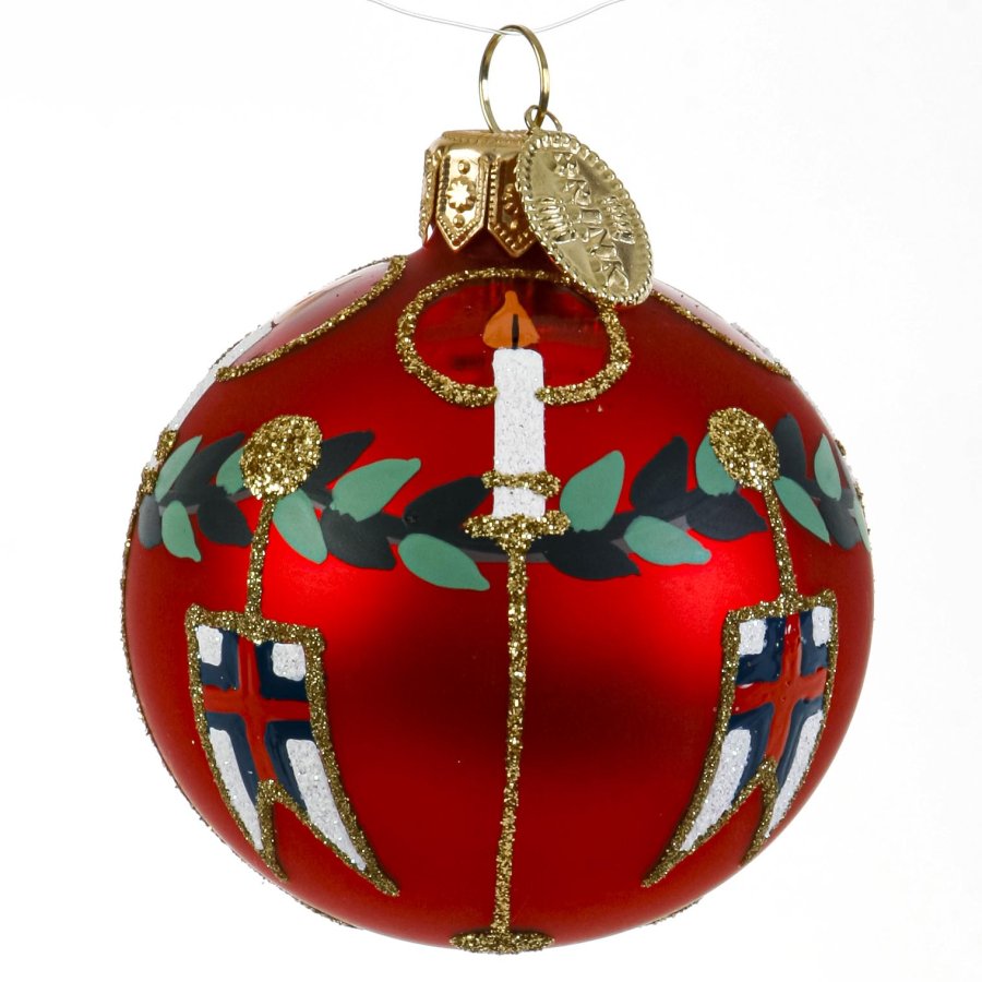 KUGLE FLAG 6 CM F�R�ERNE R�D