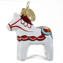 DALA HEST 5 CM HVID