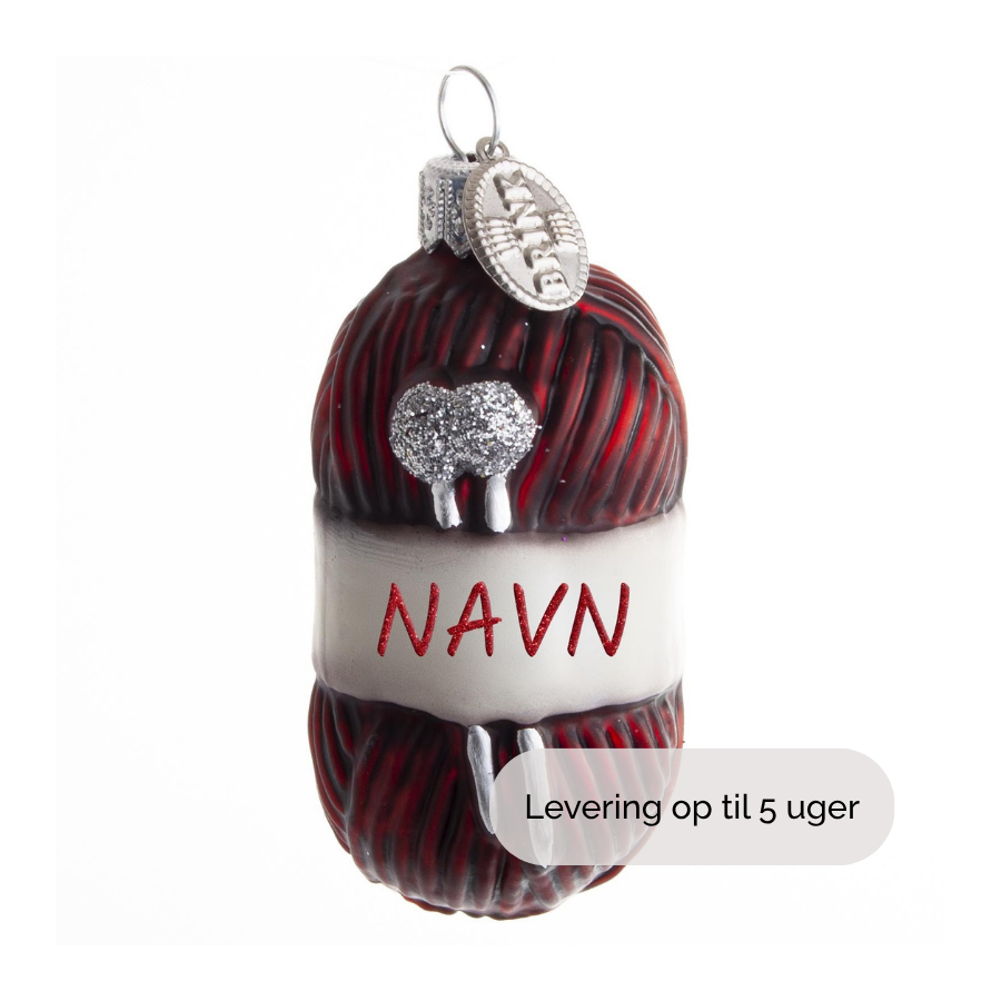 YARN BORDAUX 6 CM PERSONALIZED 