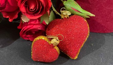 Blomster og hjerter til valentinsdag