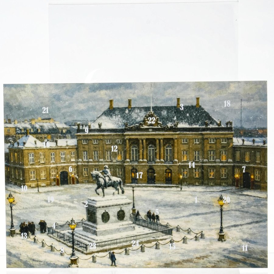 JULEKALENDER A4 AMALIENBORG