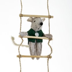 LYKKEMUS P� STIGE 55 CM