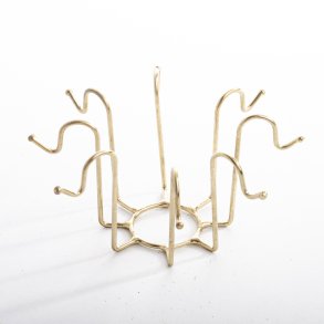 MANCHET H 5 x DIA 10 CM GULDFARVET