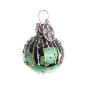 KUGLE MUM 3 CM SMARAGD GRN BLANK