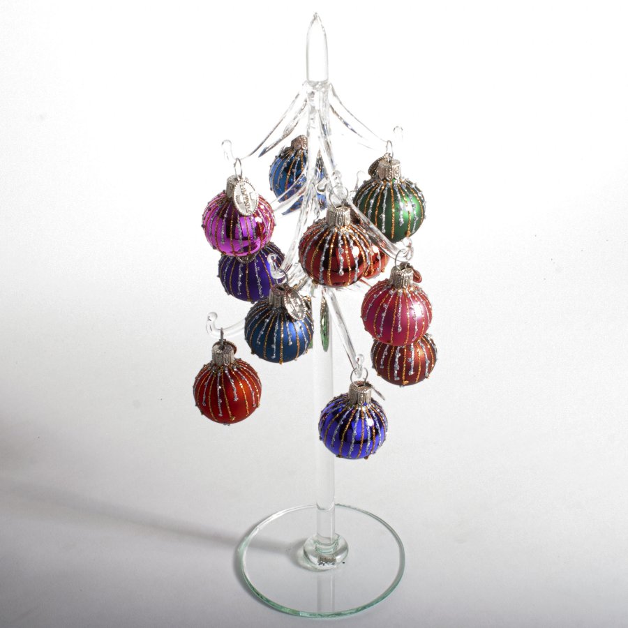 KUGLE MUM 3 CM SMARAGD GRN BLANK