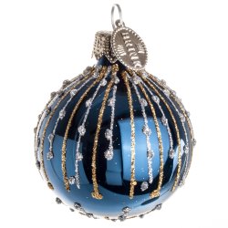 KUGLE 5 CM SAFIR BLANK 