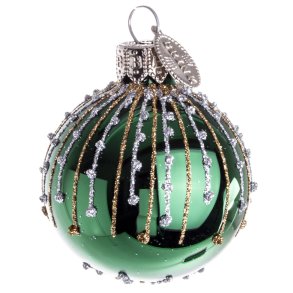 KUGLE 5 CM SMARAGD GRN BLANK