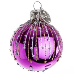 KUGLE 5 CM ROSA TOPAS BLANK