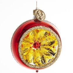 REFLEKTOR KUGLE 6 CM STJERNE RD