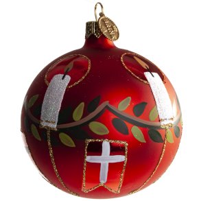 KUGLE 2014 FLAG DANNEBROG 8 CM