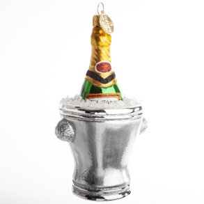 CHAMPAGNE FLASKE I KLER 12 CM