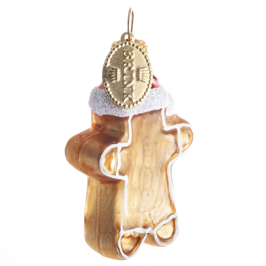 HONNINGKAGE MAND 4 CM GULDFARVET KNAPPER