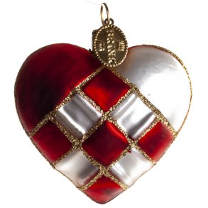 FLETHJERTE 5 CM RD HVID