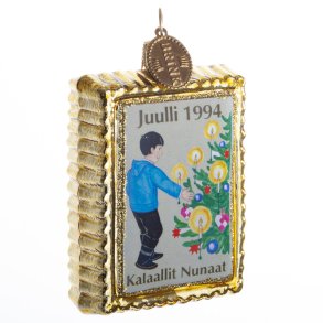 JULEMRKE 1994 6 CM GRNLAND