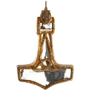 THORS HAMMER 8 CM GULDFARVET