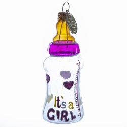 TILBUD SUTTEFLASKE 7 CM PINK