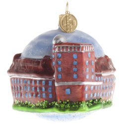 KUGLE KOLDINGHUS 7 CM LYSEBL