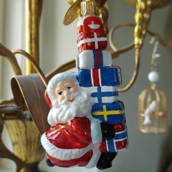 NISSE M/ NORDISKE GAVER 8 CM