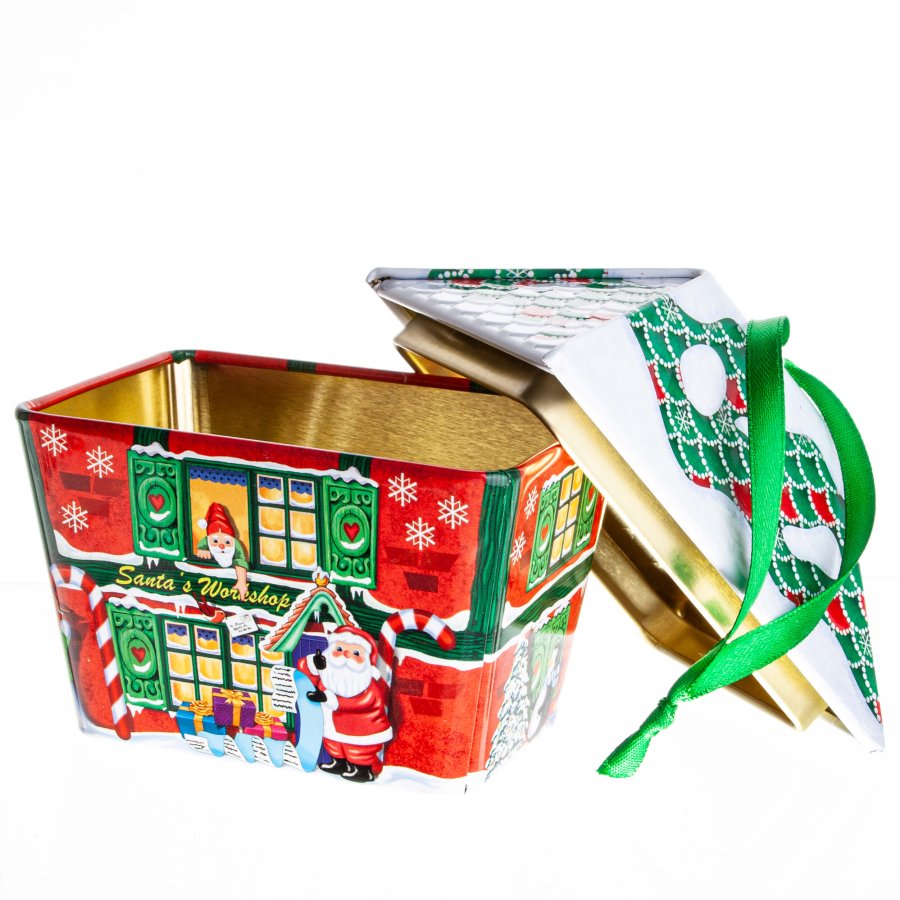 KAGEDSE JULEMANDENS HUS 10 CM