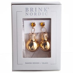 RERINGE JULEKUGLE GULDFARVET