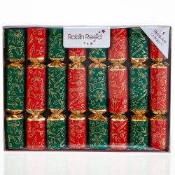 KNALLERT 14 CM JULESTRMPE 8 STK RD GRN