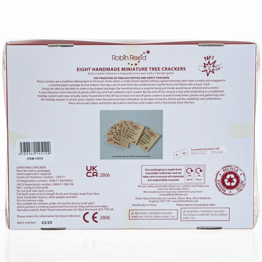 KNALLERT 14 CM VINTERBR 8 STK RD