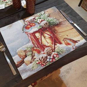 D�KSERVIET LANTERNE 35x45 CM