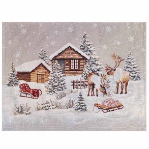 D�KKESERVIET HYTTE 35x45 CM