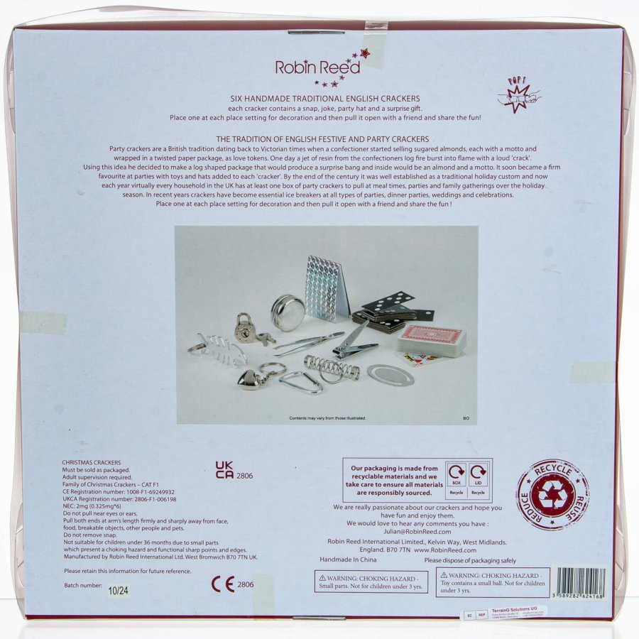 KNALLERT 30 CM JULEMAND 6 STK