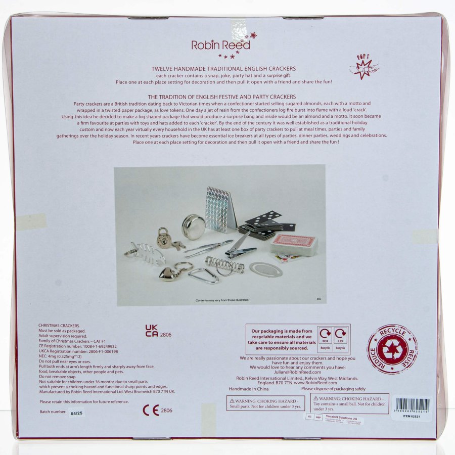 KNALLERT 30 CM VINTERBR 12 STK RD