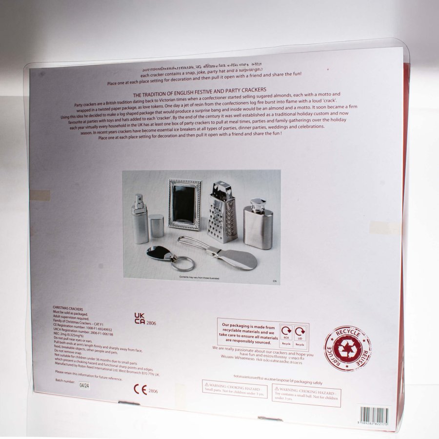 KNALLERT 37 CM PEACE  6 STK 