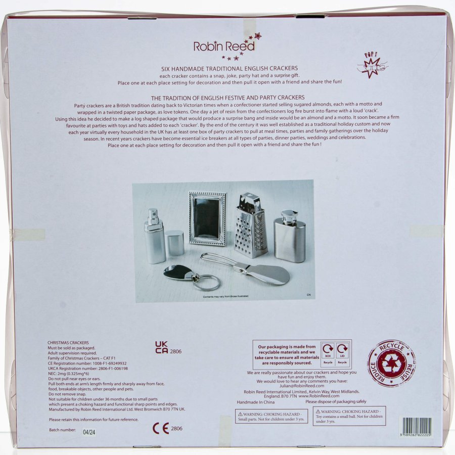 KNALLERT 35 CM R�DK�LK  6 STK 