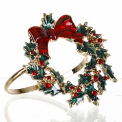 SERVIETRING 5 CM KRISTJRN JULEKRANS