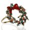 SERVIETRING 5 CM KRISTJ�RN JULEKRANS