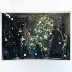 JULEKALENDER A4 GLADE JUL