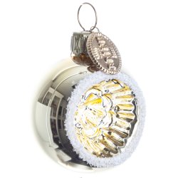 REFLEKTOR KUGLE 4 CM GULDFARVET