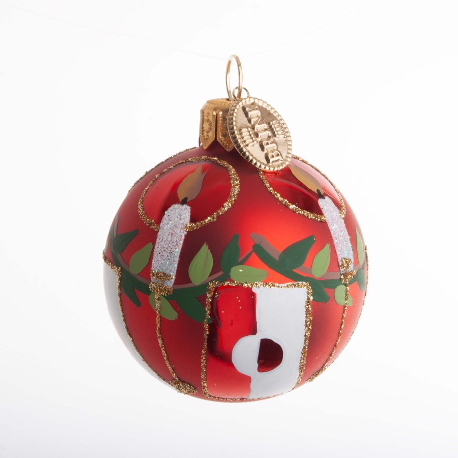 KUGLE FLAG 5 CM GRNLAND RD