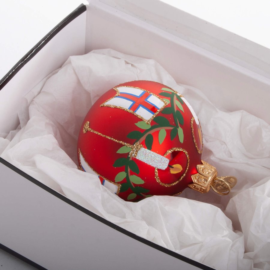 KUGLE FLAG 6 CM FRERNE RD