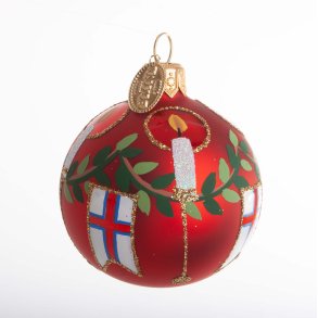 KUGLE FLAG 6 CM FRERNE RD