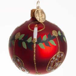 KUGLE 2024 KRINGLE 6 CM RD