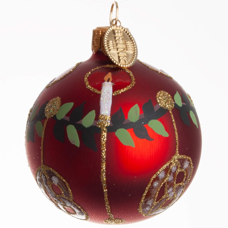 KUGLE 2024 KRINGLE 6 CM RD