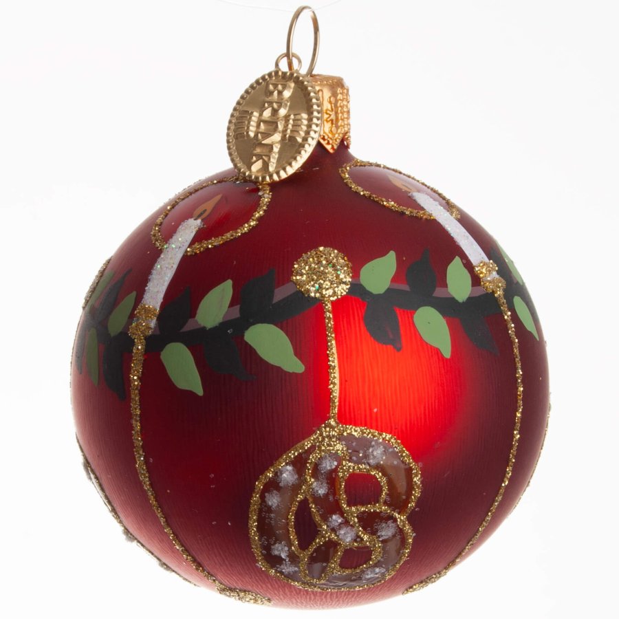 KUGLE 2024 KRINGLE 6 CM RD