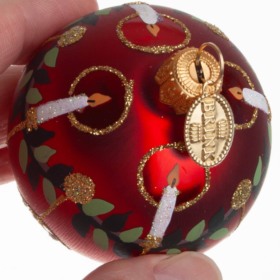 KUGLE 2024 KRINGLE 6 CM RD