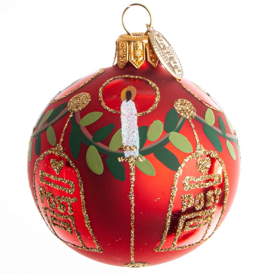 KUGLE 2012 POSTKASSE 6 CM