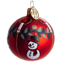 KUGLE 2018 SNEMAND 6 CM