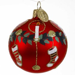 KUGLE 2017 JULESOK 6 CM